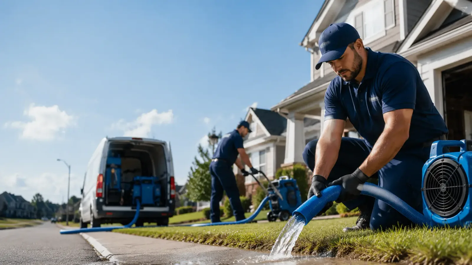Flood Damage Restoration in Columbus, ND